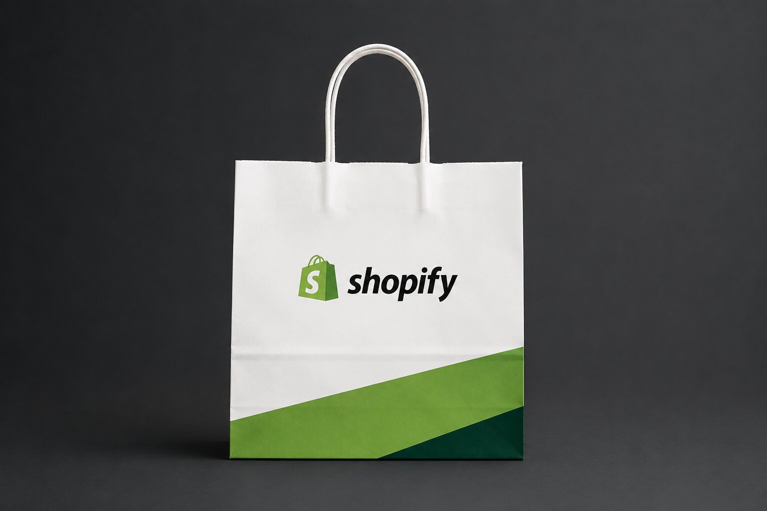 Shopify Einkaufstasche als Symbol fuer Spezialisierung