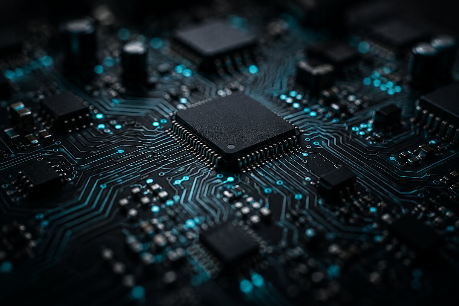 Platine als Symbol fuer smarte Automatisierung